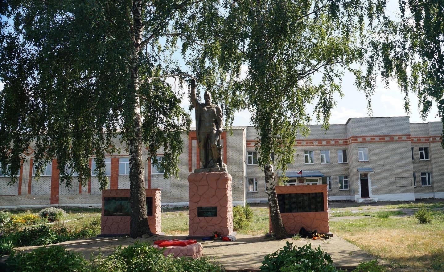 Памятник Воинам погибшим в годы ВОВ 1941-1945 г.г..